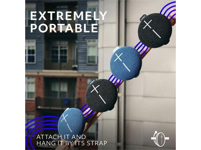 Ultimate Ears - MINIROLL Ultra-Portable Waterproof Bluetooth Speaker with 131 ft Range - Majestic Blue - image 7