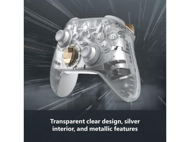 Xbox Wireless Controller Ghost Cipher Special Edition - Wireless & Bluetooth Connectivity - New Hybrid D-Pad - New Share Button - Featuring...