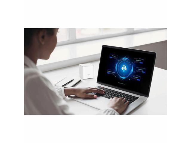 Tenda nova EX3 Wi-Fi 6 IEEE 802.11 a/b/g/n/ac/ax Ethernet Wireless Router - Dual Band - 2.40 GHz ISM Band - 5 GHz UNII Band - 2 x Antenna(2 x...