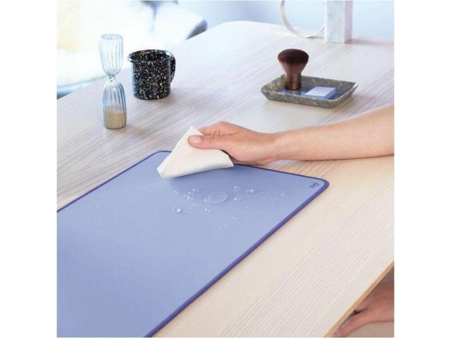 Logitech - Desk Mat Studio Series Extended Mouse Pad with Spill-resistant Durable Design (Large) - Lilac - image 4