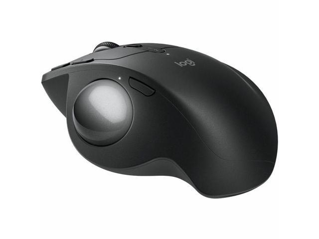 Logitech MX Ergo S Trackball - Optical - Wireless - 32.81 ft - Bluetooth/Radio Frequency - Rechargeable - Graphite - USB Type A - 2048 dpi - Scroll...