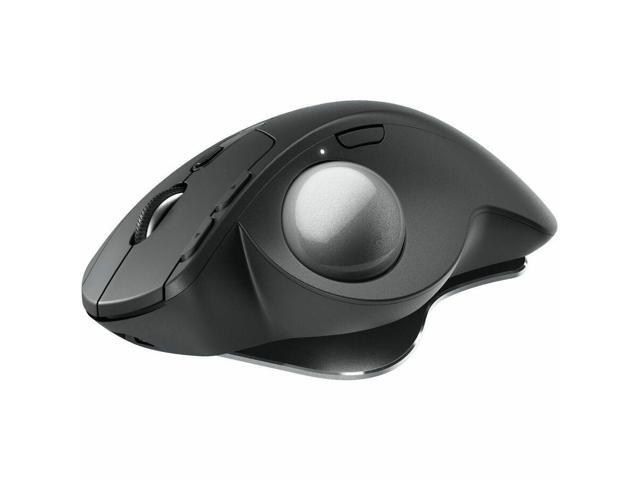 Logitech MX Ergo S Trackball - Optical - Wireless - 32.81 ft - Bluetooth/Radio Frequency - Rechargeable - Graphite - USB Type A - 2048 dpi - Scroll...