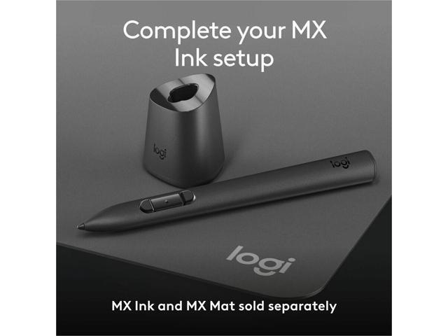 Logitech MX Inkwell Charging Dock for MX Ink Mixed-Reality (MR) Stylus - Meta Quest 2, Meta Quest 3, Meta Quest 3S - Docking - Stylus - Charging...