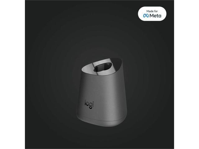 Logitech MX Inkwell Charging Dock for MX Ink Mixed-Reality (MR) Stylus - Meta Quest 2, Meta Quest 3, Meta Quest 3S - Docking - Stylus - Charging...