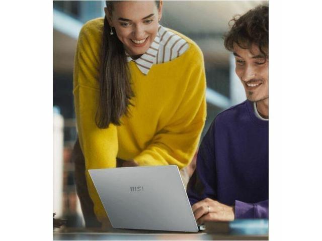 MSI - Modern 13 13.3" Laptop - Intel Core Ultra 7-150U - Intel Graphics with 16GB Memory -1TB SSD - Platinum Gray - image 5