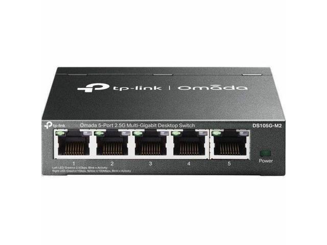 Tp Link TP-Link Omada 5-Port 2.5G Multi-Gigabit Desktop Switch - 5 Ports - 2.5 Gigabit Ethernet - 2.5GBase-T - 2 Layer Supported - 5.81 W Power...