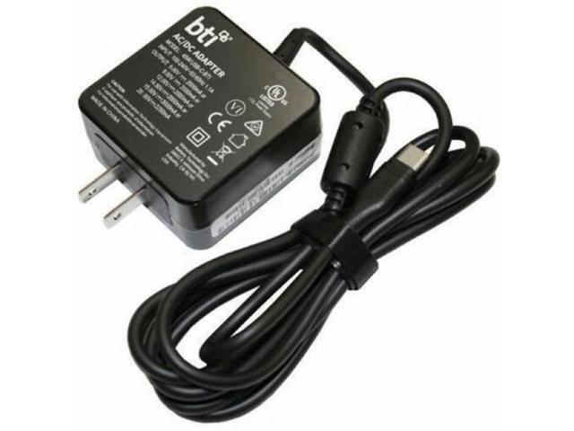 BTI 5A10W86249-BTI 45W TYPE-C AC ADAPTER FOR LENOVO 100w Gen 3, 300w Gen 3, 500w Gen 3, 100e Chromebook Gen 3, 500e Chromebook Gen 3, 14e...