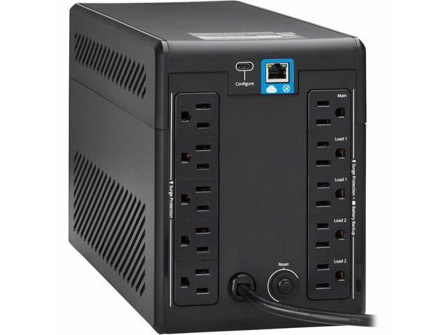 Tripp Lite SmartPro LCD 120V 1000VA 500W Line-Interactive UPS SMART1000LCDTNC