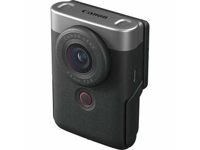 Canon - PowerShot V10 4K Video 20.9-Megapixel Digital Camera for Vloggers and Content Creators - Silver - image 3
