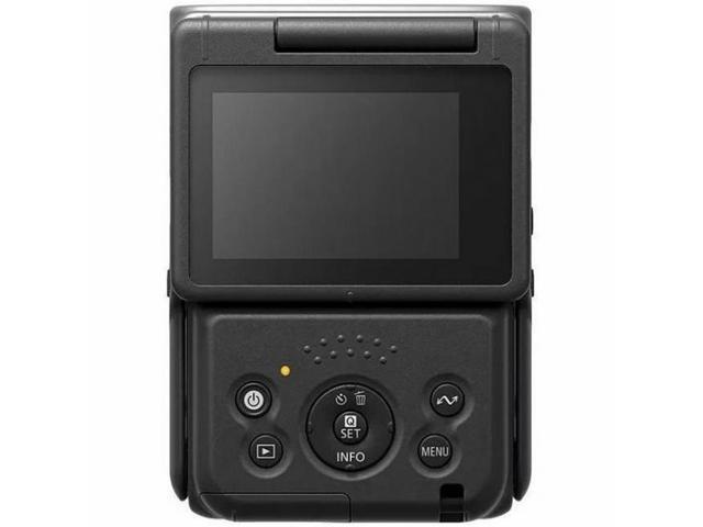 Canon - PowerShot V10 4K Video 20.9-Megapixel Digital Camera for Vloggers and Content Creators - Silver - image 5