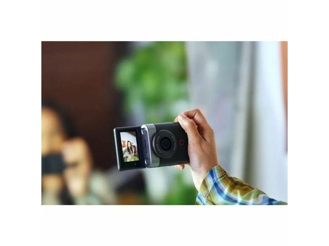 Canon - PowerShot V10 4K Video 20.9-Megapixel Digital Camera for Vloggers and Content Creators - Silver - image 8