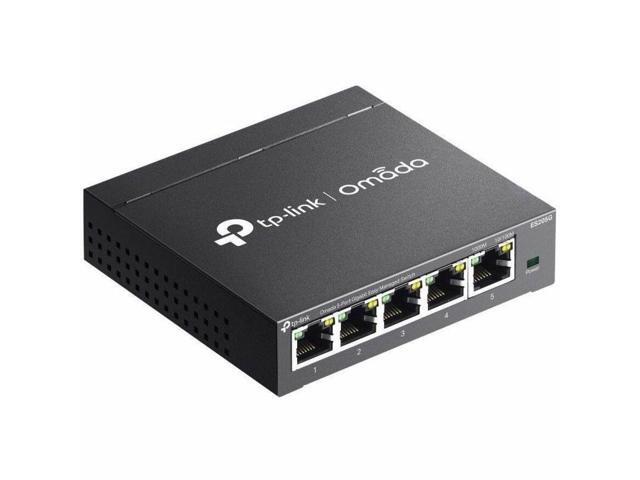 TP-Link Omada 5-Port Gigabit Easy Managed Switch - 5 Ports - Manageable - Gigabit Ethernet - 10/100/1000Base-T - 2 Layer Supported - Twisted Pair -...
