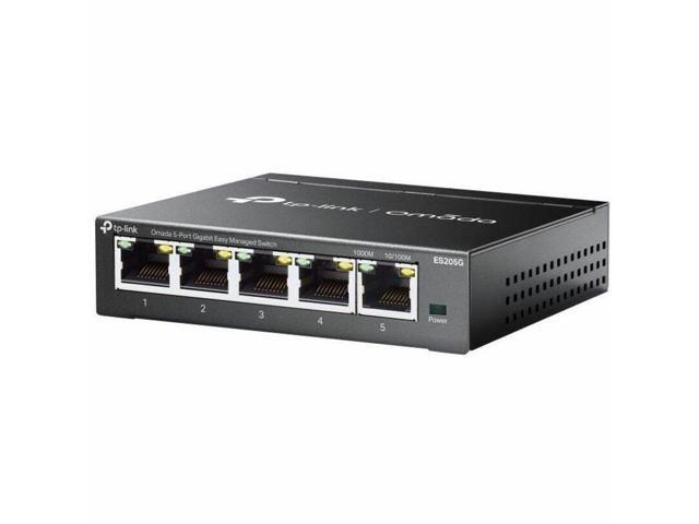 TP-Link Omada 5-Port Gigabit Easy Managed Switch - 5 Ports - Manageable - Gigabit Ethernet - 10/100/1000Base-T - 2 Layer Supported - Twisted Pair -...