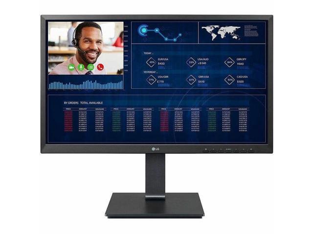 LG 24CR660NK-6P All-in-One Thin Client - 23.8' Full HD Display - Intel Celeron N5105 (2 GHz) - 8 GB RAM DDR4 - 16 GB Flash - Gigabit Ethernet - No...