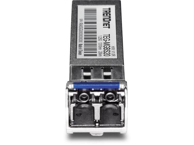 TRENDnet TEG-MGBS20, SFP Single Mode LC Module (20km)