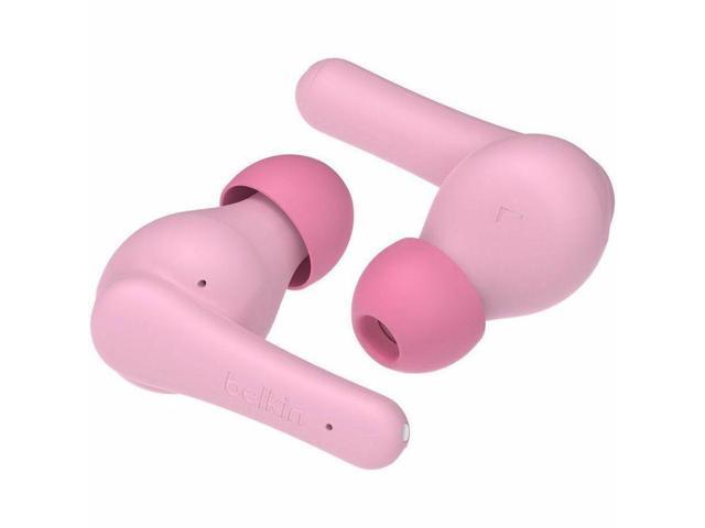 Belkin SoundForm Nano 2 Wireless Earbuds for Kids - Pink