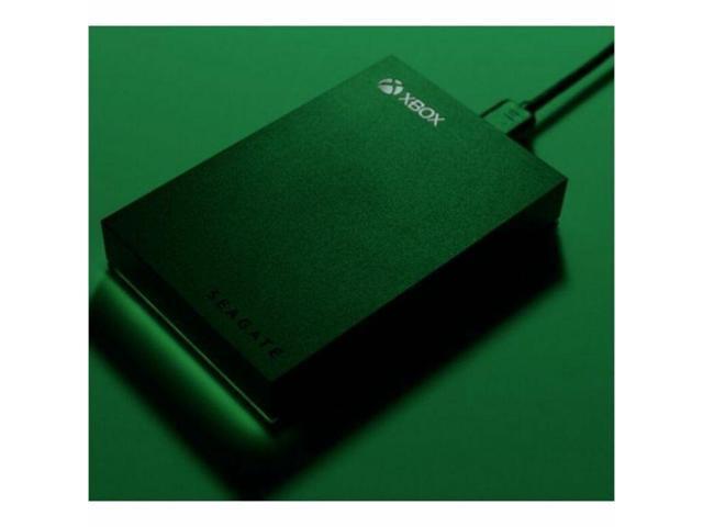 Seagate - Game Drive for Xbox 5TB External USB 3.2 Gen 1 Portable Hard Drive Xbox Certified with Green LED Bar - Black - image 6