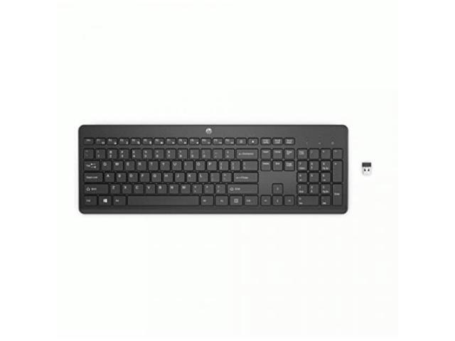 HP - 230 Full-size Wireless Keyboard - Black - image 12