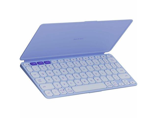 Logitech - Keys-To-Go 2 Slim Portable Bluetooth Keyboard for Tablet With Built-in Cover - Lilac - image 4