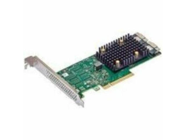 Broadcom HBA 9500-16i Tri-Mode Storage Adapter - 12Gb/s SAS, Serial ATA/600 - PCI Express 4.0 x8 - Plug-in Card - RAID Supported - Two x8 SFF-8654...