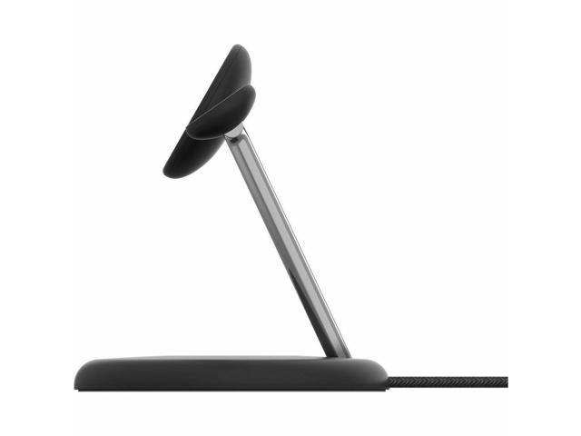 Belkin - 3-in-1 Stand 15W Qi2 Wireless Charger, Fast Charging for iPhone 17, AirPods, Apple Watch, & More (36W Included) - Black - image 5