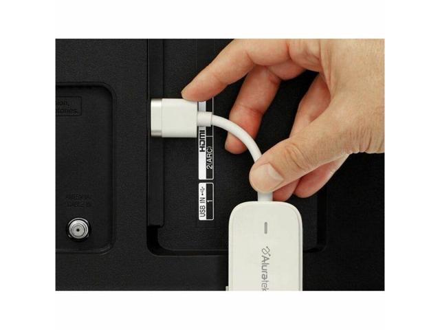 Aluratek Streamcast Pro - Wireless HDMI Streaming Kit  Receiver & Transmitter  Instantly Stream from Laptop or Desktop to HDTV (AWHTR01F) - image 7