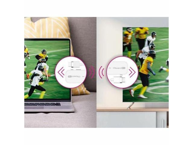 Aluratek Streamcast Pro - Wireless HDMI Streaming Kit  Receiver & Transmitter  Instantly Stream from Laptop or Desktop to HDTV (AWHTR01F) - image 6