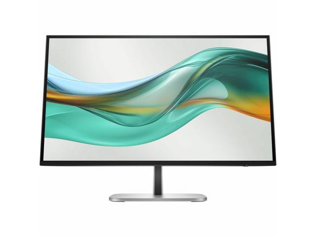 HP - 27" IPS LED 100Hz Monitor (USB, HDMI) - Jet Black, Black, Silver - image 3