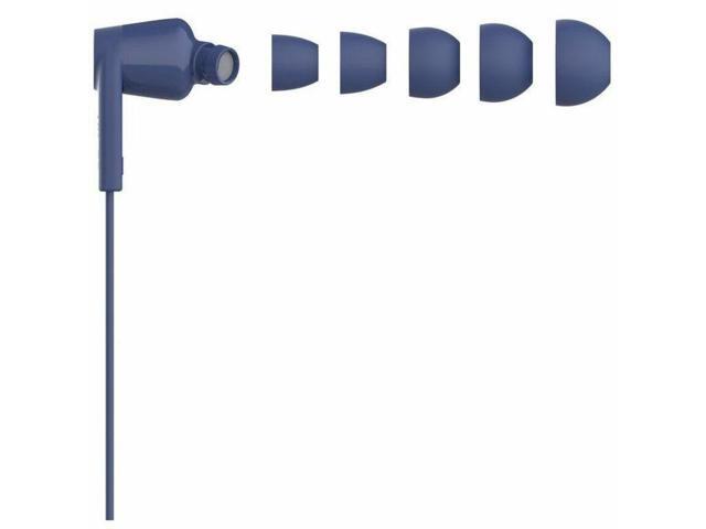 Belkin SoundForm USB-C Wired Earbuds with Adjustable Volume Limiter - Blue