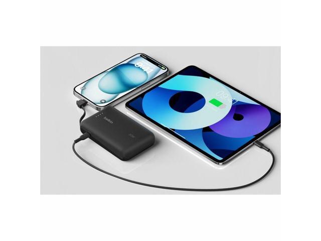 Belkin BoostCharge Power Bank 10K with Integrated Cable - Black - image 5