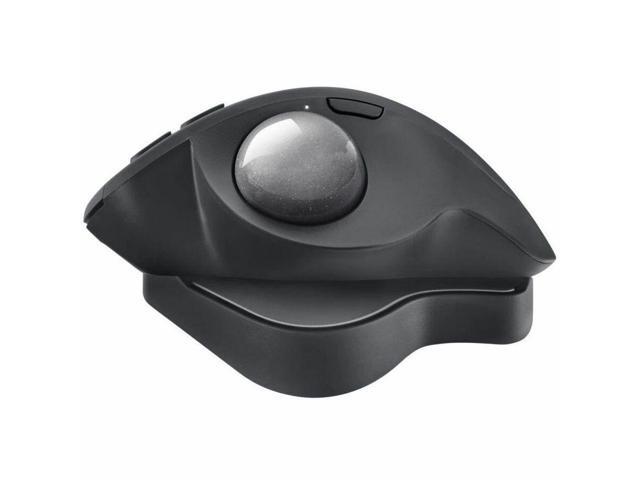 Logitech - MX ERGO S PLUS Wireless Ergonomic Trackball Mouse with 6 Programmable Buttons - Wireless - Graphite - image 4