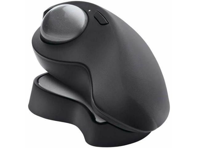 Logitech - MX ERGO S PLUS Wireless Ergonomic Trackball Mouse with 6 Programmable Buttons - Wireless - Graphite - image 5