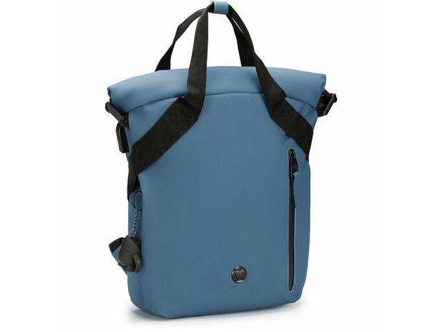 Swissdigital Design LAMONE Carrying Case (Backpack) for 14' Notebook - Dark Blue - RFID Resistant, Water Resistant, Water Proof Zipper - Fabric,...