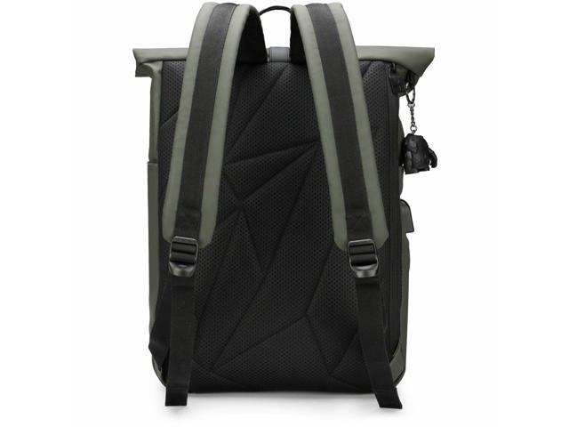Swissdigital LAMONE Rolltop Backpack for Laptops up to 16 inches - Dark Green - image 6
