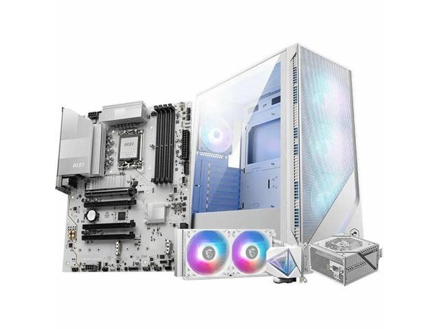 MSI PRO Z890-S WIFI WHITE INTEL Z890 LGA 1851 4x DDR5 4x PCI-E x16 slot 3x M.2, Wi-Fi 7 SATA 6G 2.5Gbps LAN ATX Motherboard