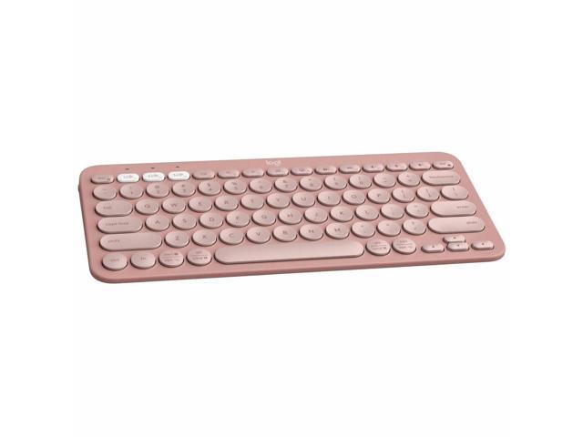 Logitech Pebble Keys 2 K380S Bluetooth Keyboard, Tonal Rose 920-011777
