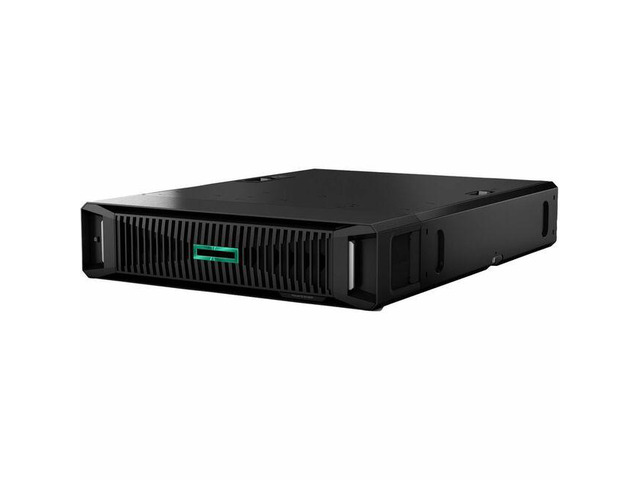 HPE ProLiant DL145 Gen11 server with one AMD EPYC 8124P Processor, 64 GB (2x32 GB) Dual Rank Memory, one HPE MR216i-p Gen11 x16 Lanes andout Cache...