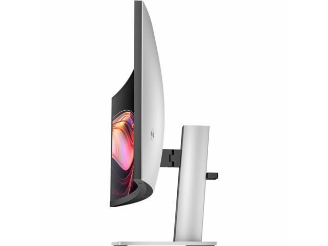 HP 734pm 34' Class Webcam UW-QHD Curved Screen LED Computer Monitor - 21:9 - 34' Viewable - In-plane Switching (IPS) Black Technology - Edge LED...