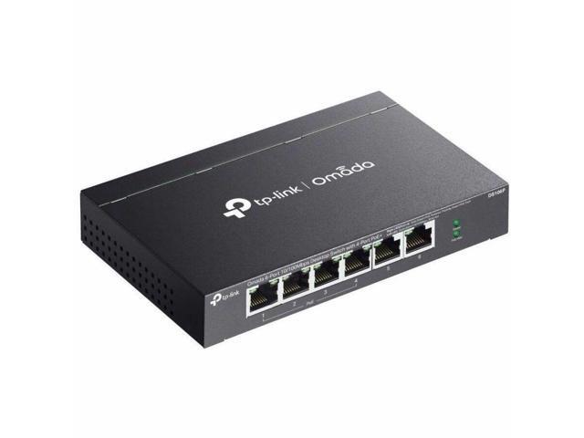 TP-Link Omada 6-Port 10/100Mbps Unmanaged Desktop Switch with 4-Port PoE+