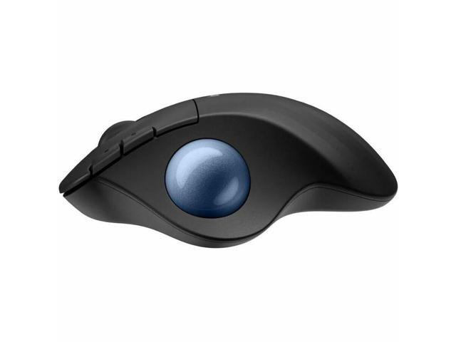 Logitech - ERGO M575 S Wireless Ergonomic Trackball Mouse - Wireless - Black - image 2