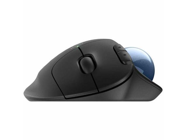 Logitech - ERGO M575 S Wireless Ergonomic Trackball Mouse - Wireless - Black - image 5