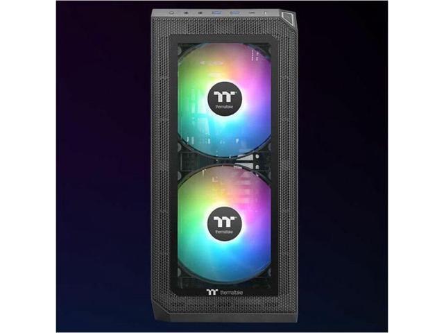 Thermaltake - CT200 ARGB PWM 200mm Computer Case Fan with Hydraulic Bearing (Single Pack) - Black - image 6