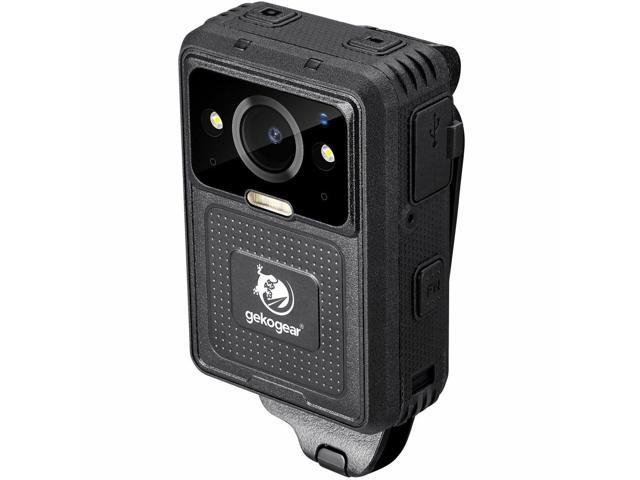 GekoGear AEGIS 400 Digital Camcorder - 2' LCD Screen - 4K - Black - 32 Megapixel Image - H.264, H.265, MP4 - 128 GB Flash Memory - Bluetooth, IR...