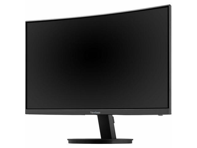 ViewSonic - VA2416C 24 Inch Full HD 1080p Frameless Curved Monitor with Variable Refresh Rate, Eye Care, HDMI, and Display - Black - image 4