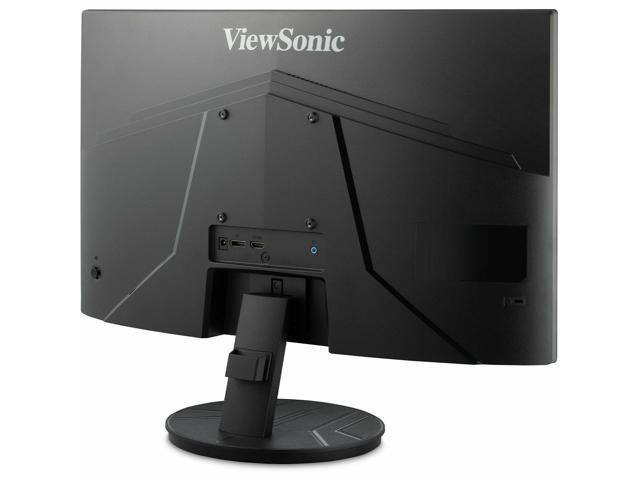 ViewSonic - VA2416C 24 Inch Full HD 1080p Frameless Curved Monitor with Variable Refresh Rate, Eye Care, HDMI, and Display - Black - image 3