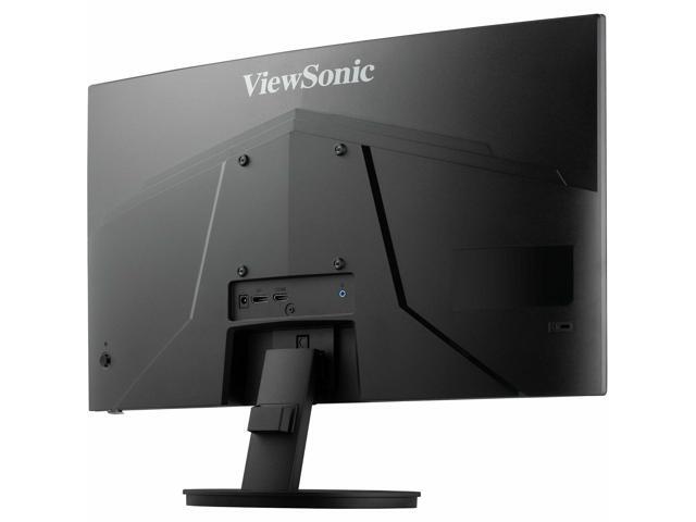 ViewSonic - VA2416C 24 Inch Full HD 1080p Frameless Curved Monitor with Variable Refresh Rate, Eye Care, HDMI, and Display - Black - image 6