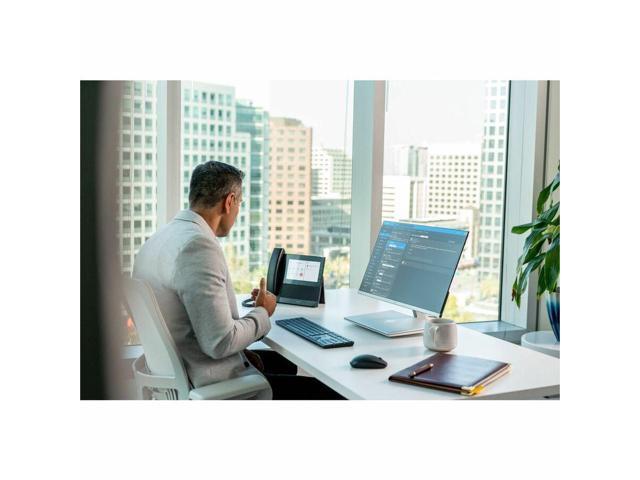 Poly CCX 700 IP Phone - Corded - Corded/Cordless - Wi-Fi, Bluetooth - Desktop - Black - 24 x Total Line - VoIP - 2 x Network (RJ-45) - PoE Ports