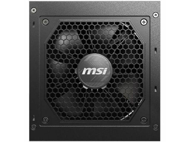 MSI MAG 750W Power Supply - Internal - 120 V AC, 230 V AC Input - 5 V DC, 3.3 V DC, 12 V DC, -12 V DC, 5 V SB Output - 750 W - Active PFC - 1 +12V...