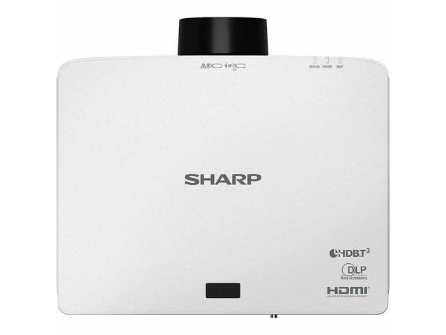 Sharp XP-P721Q-W 7,200 Lumen, 4K UHD, DLP Laser Projector - White