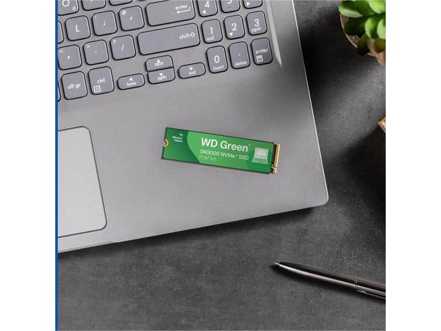 WD Green SN3000 WDS500G4G0E-00CPS0 500 GB Solid State Drive - M.2 2280 Internal - PCI Express NVMe (PCI Express NVMe 4.0 x4) - Notebook, Desktop...